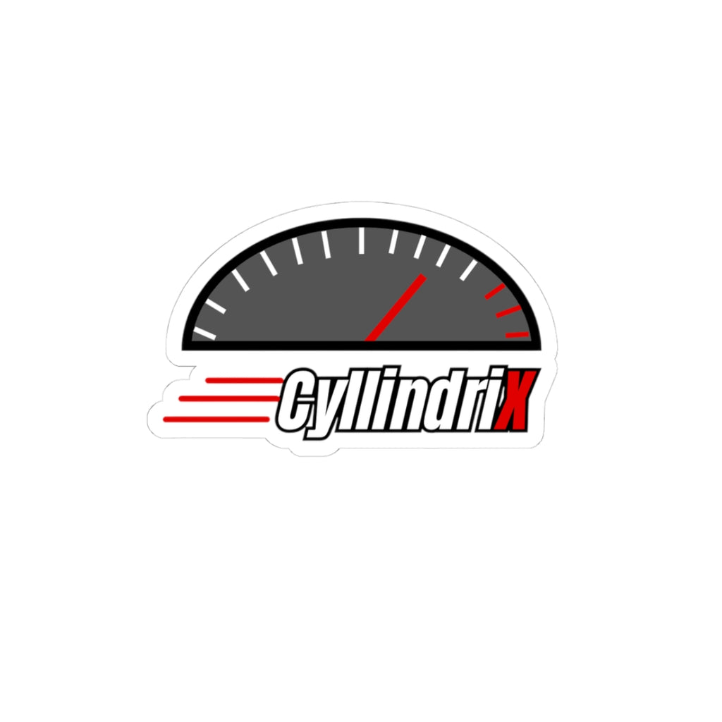 The CyllindriX Garage - Speedometer Sticker
